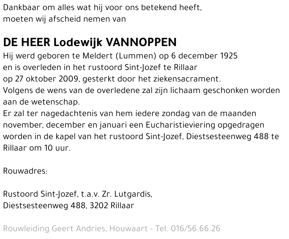 Lodewijk Vannoppen