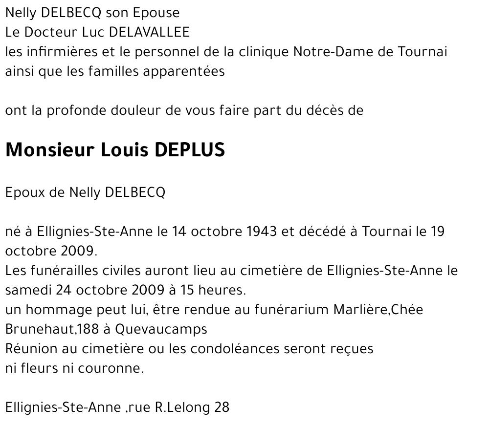 Louis DEPLUS