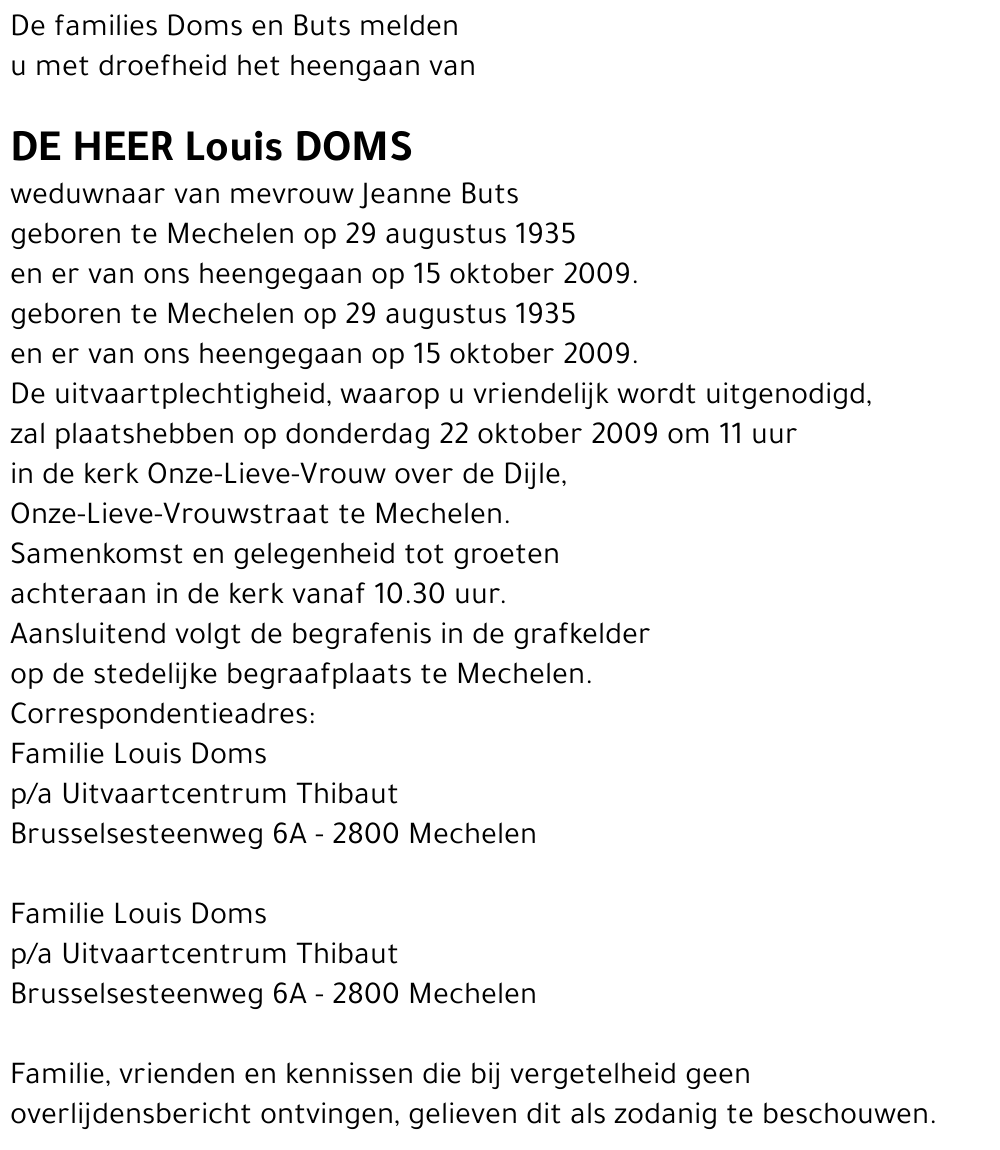 Louis Doms
