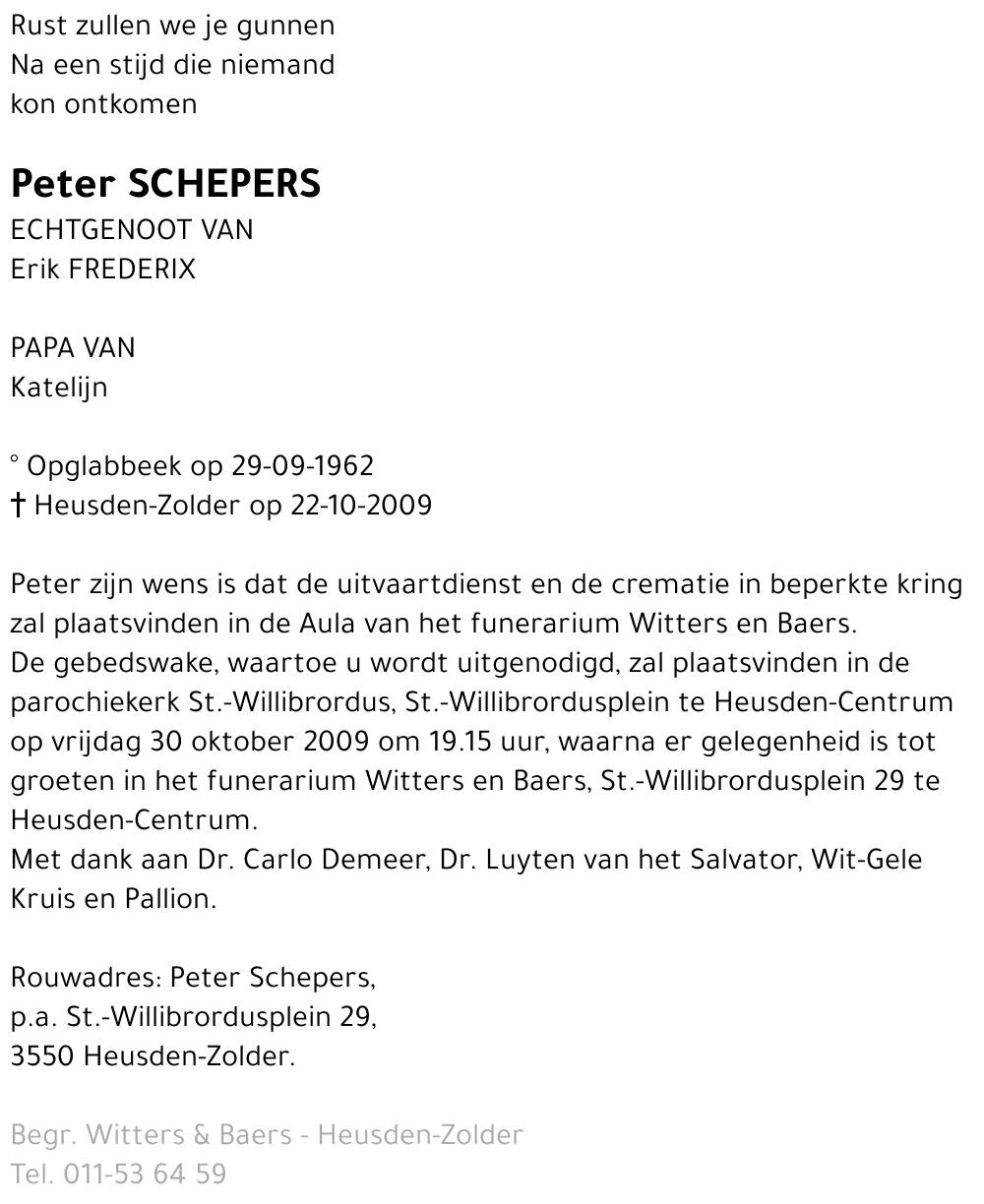 Peter Schepers