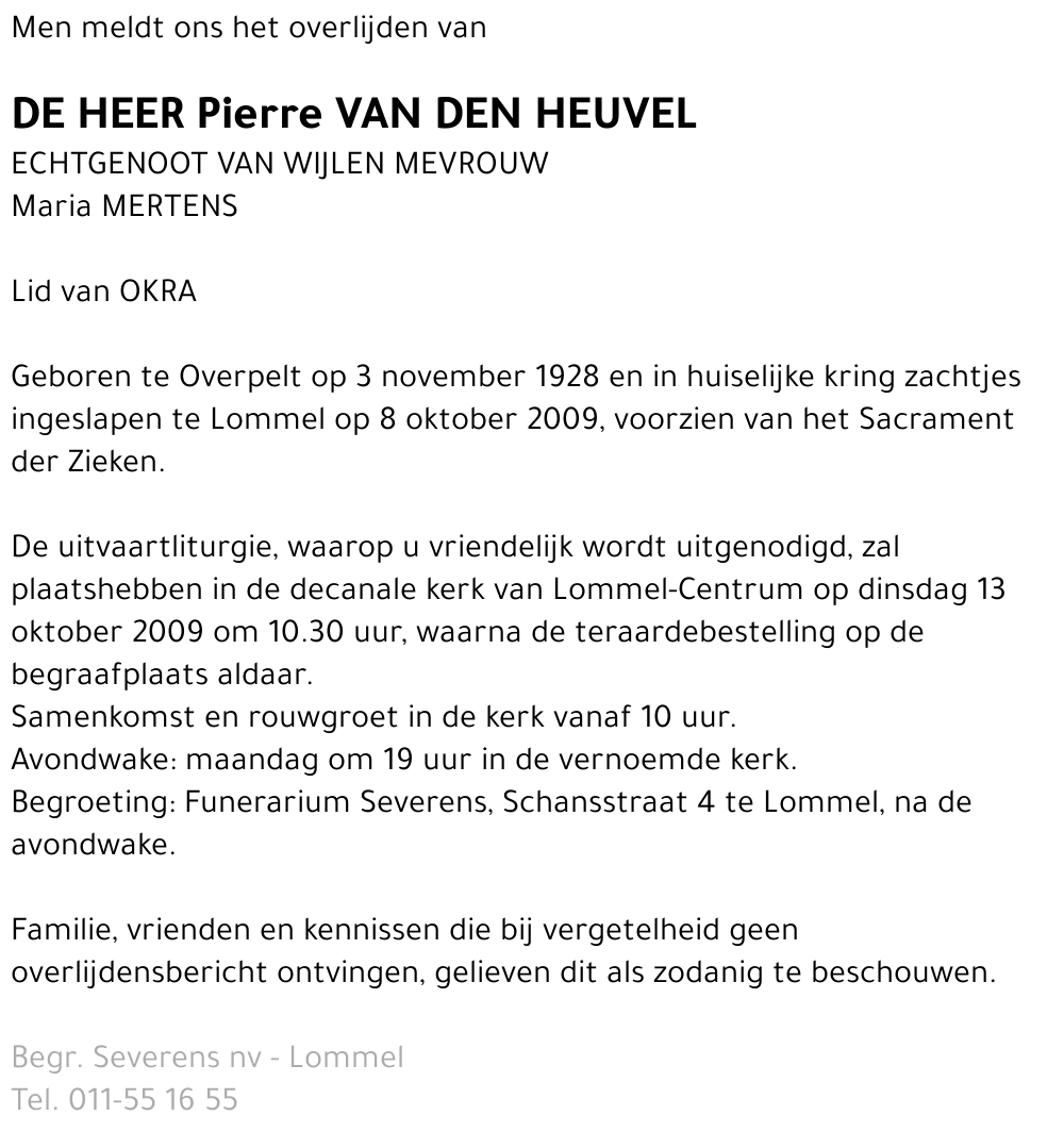 Pierre Van Den Heuvel