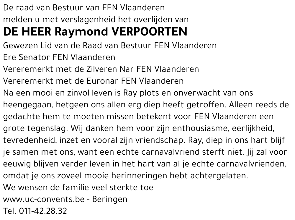 Raymond Verpoorten