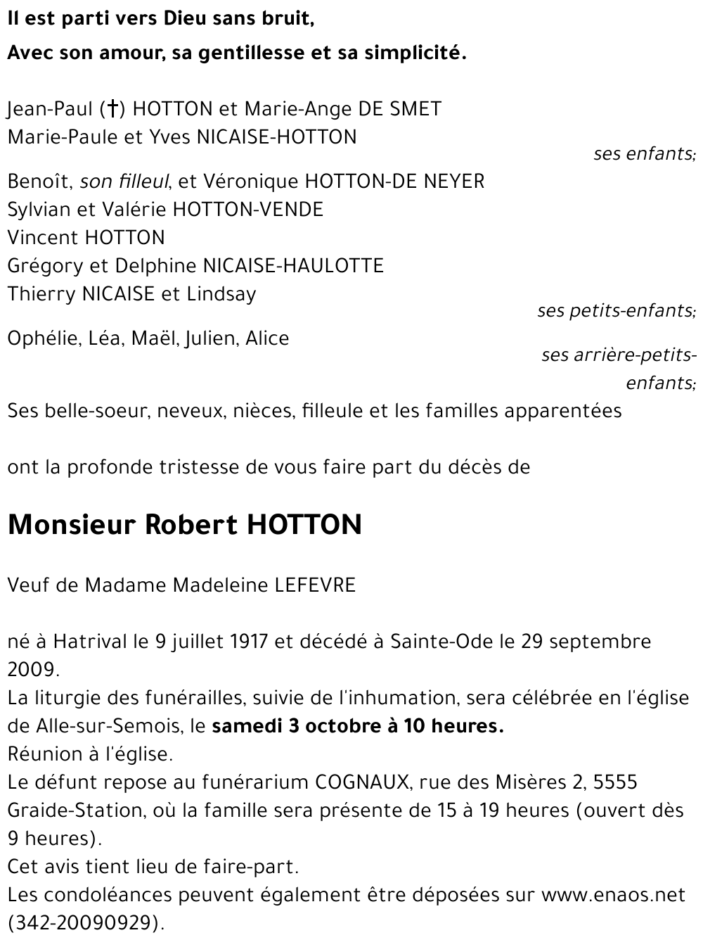 Robert HOTTON