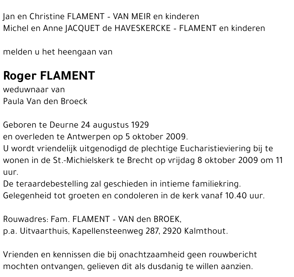 Roger Flament