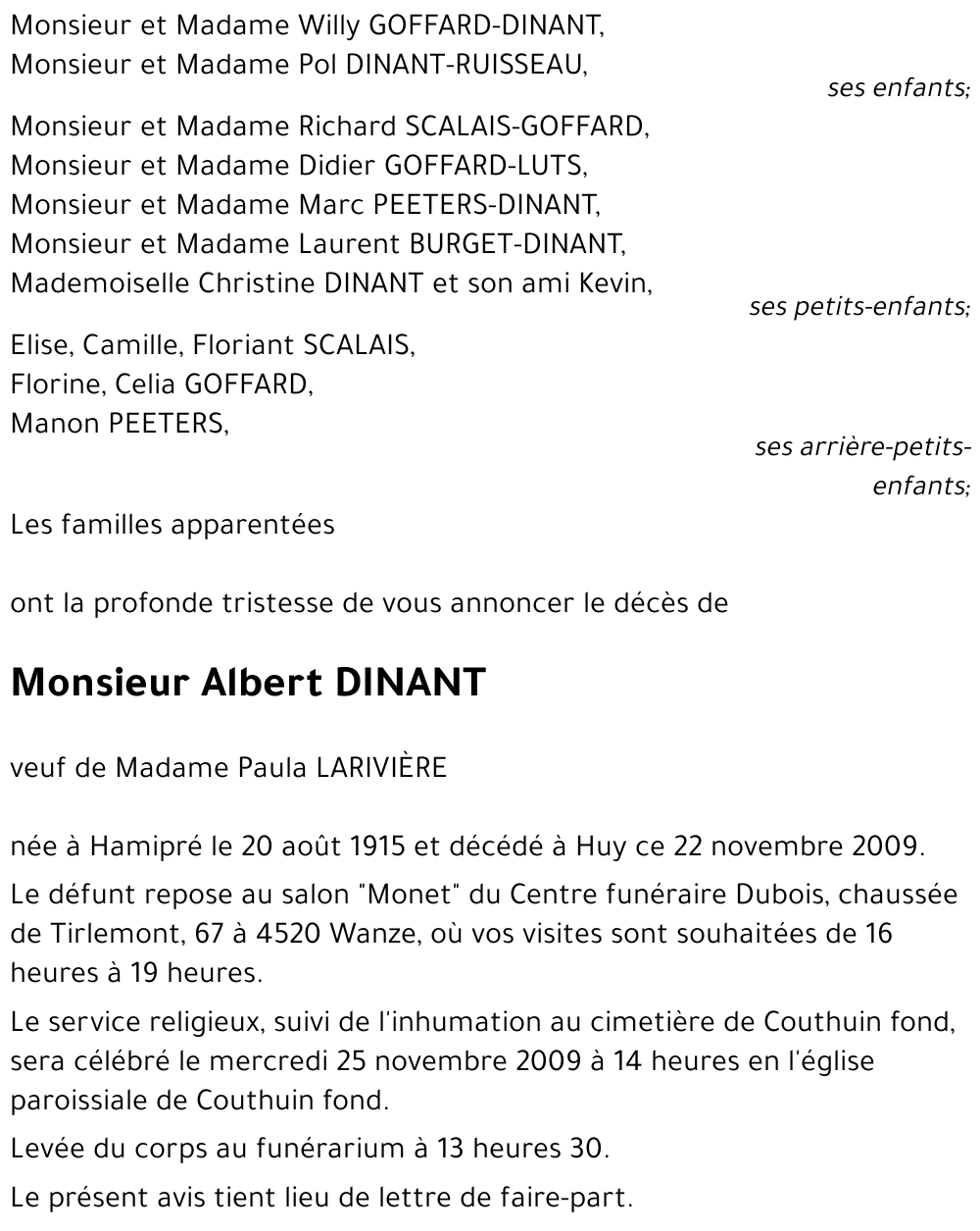 Albert Dinant