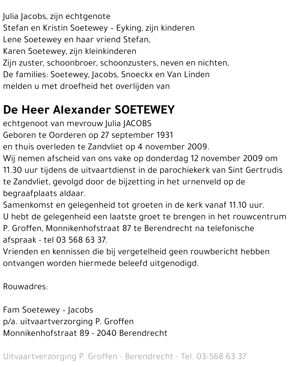 Alexander Soetewey