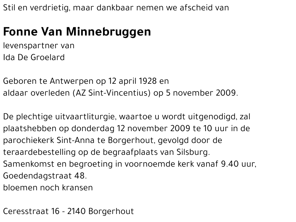 Alphonse Van Minnebruggen