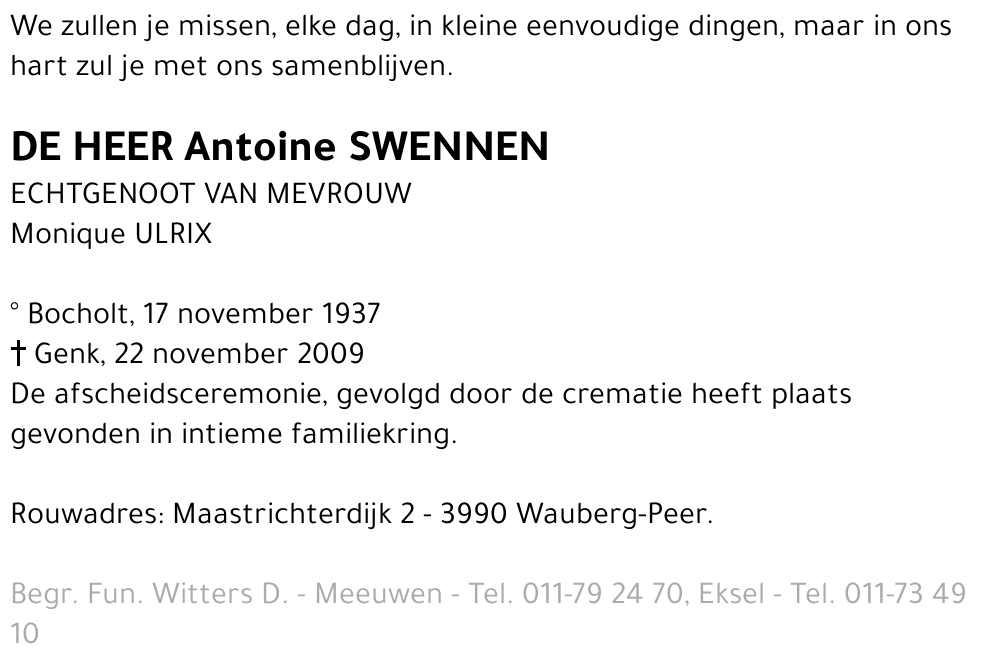 Antoine Swennen