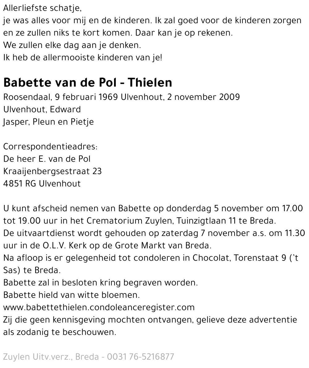 Babette van de Pol-Thielen