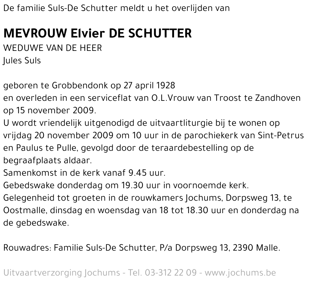 Elvier De Schutter