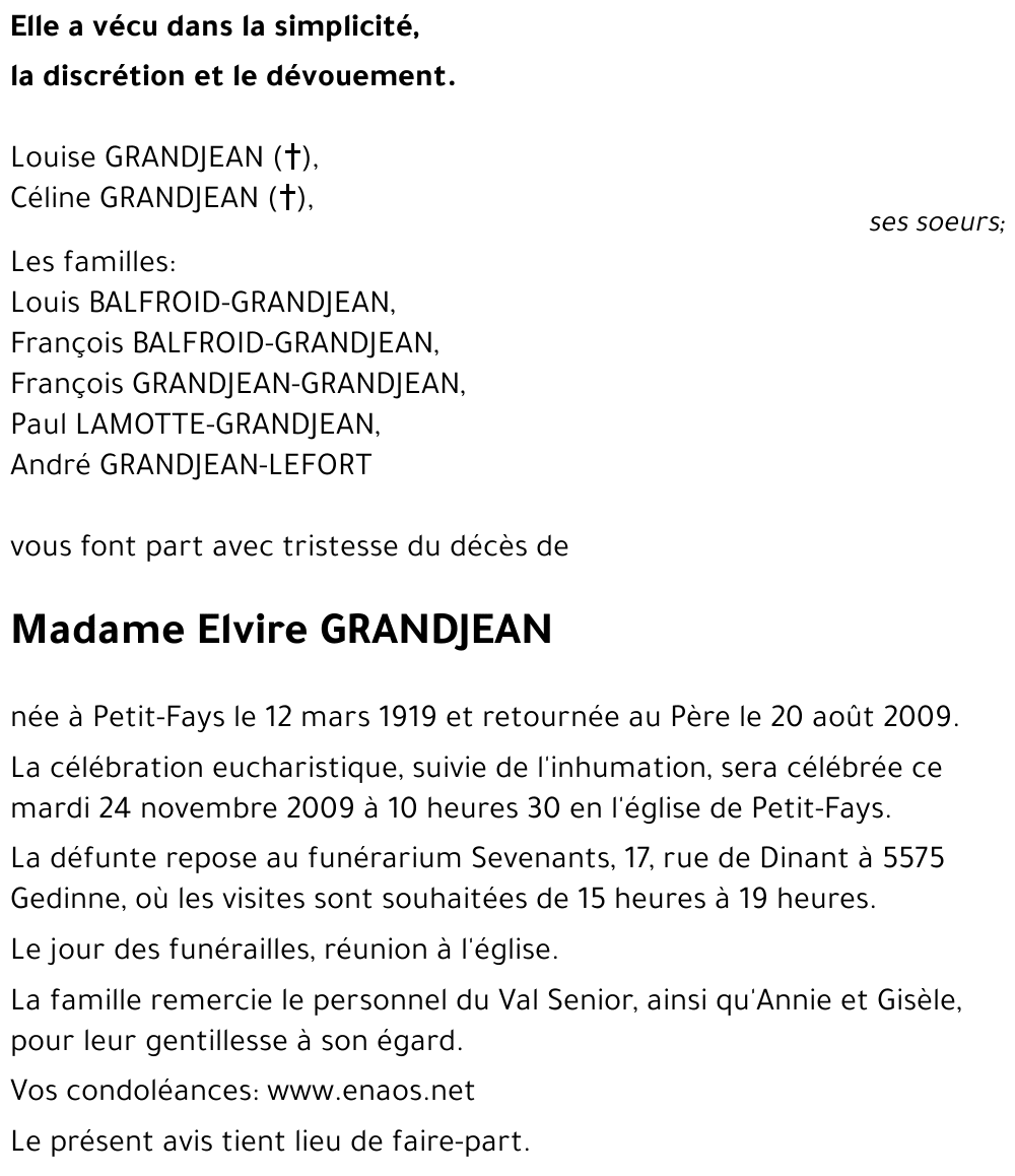 Elvire GRANDJEAN