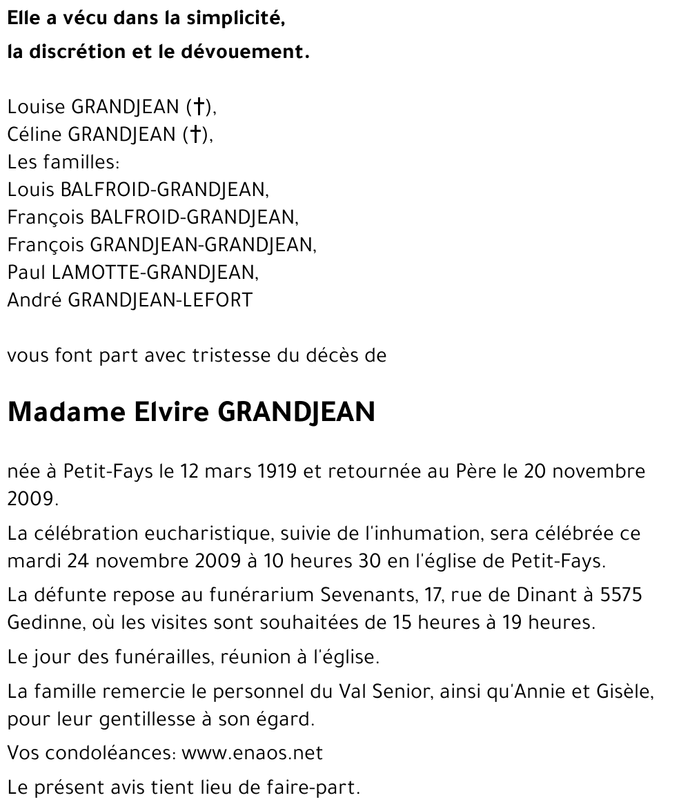 Elvire GRANDJEAN