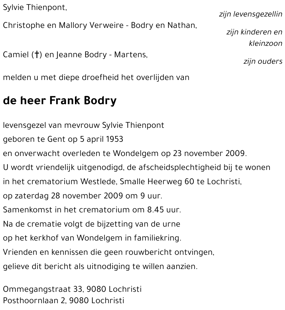 Frank Bodry