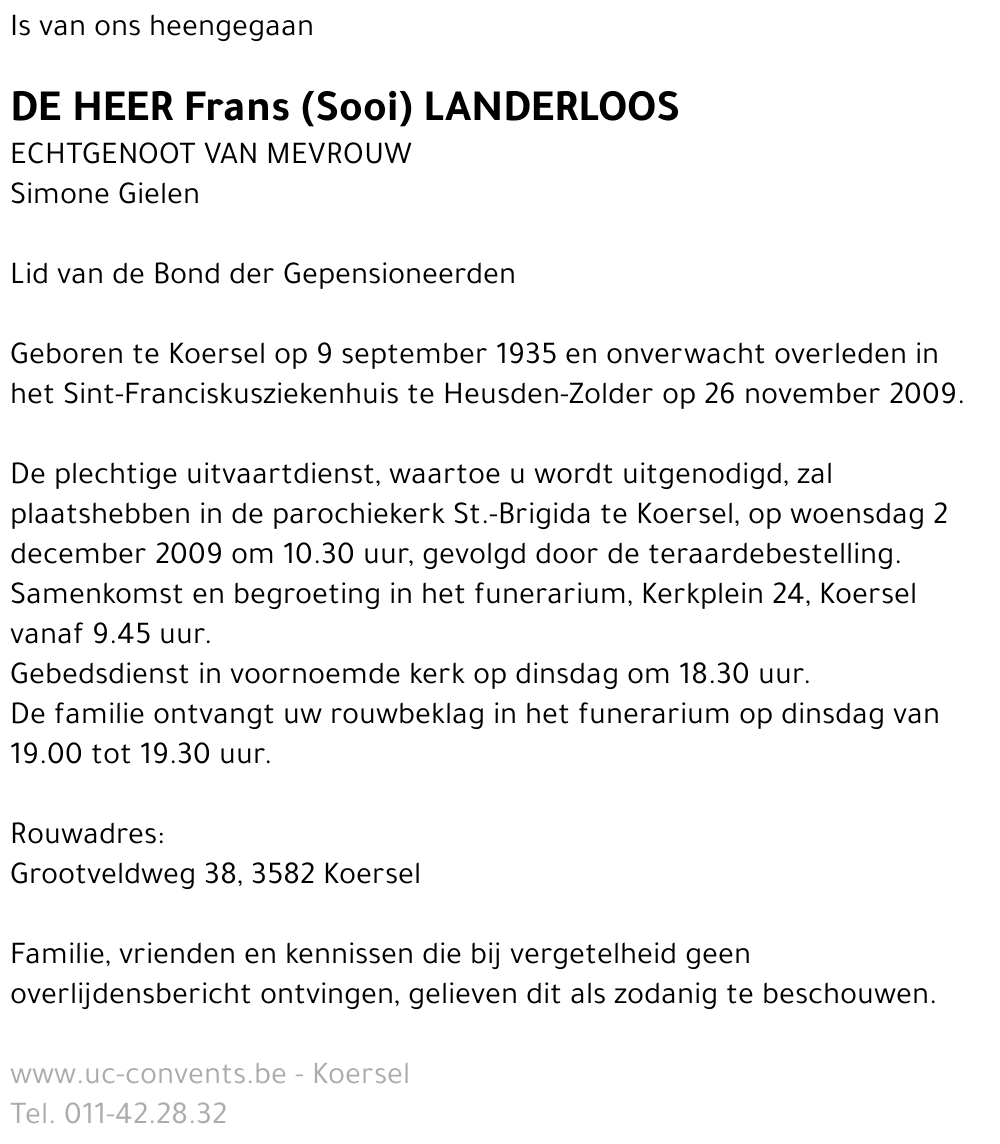 Frans Landerloos