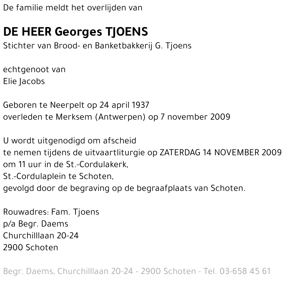 Georges Tjoens