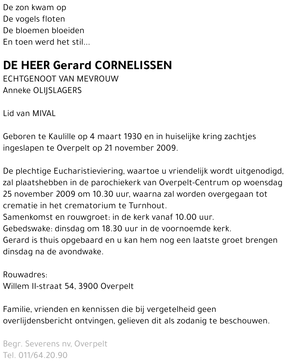Gerard Cornelissen