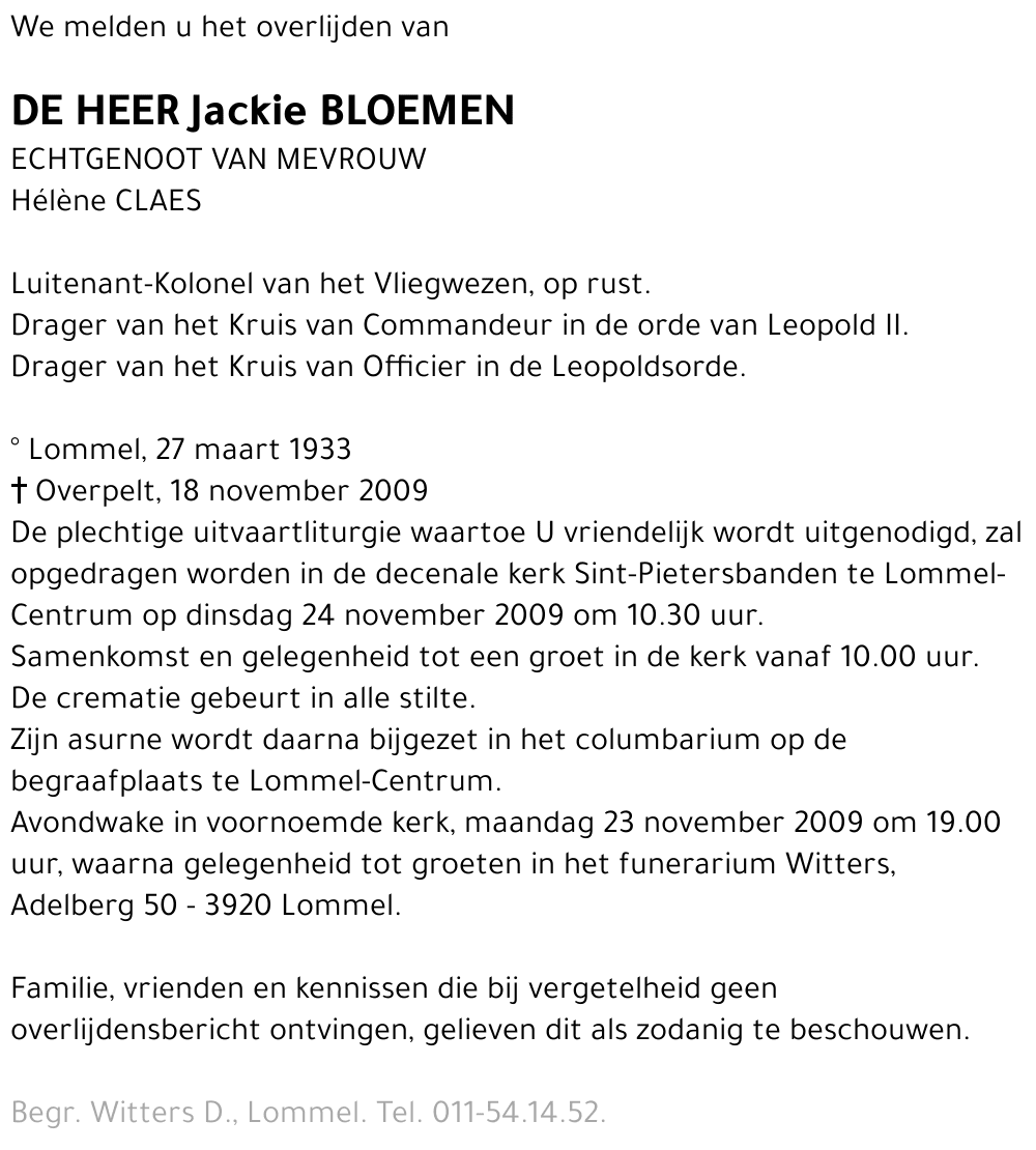 Jackie Bloemen