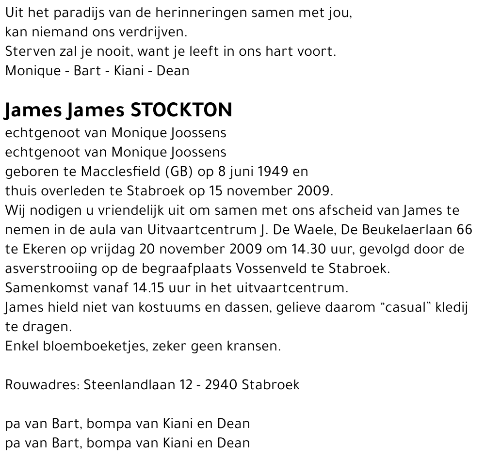 James Stockton