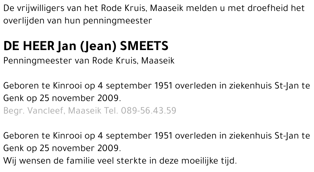 Jan Smeets