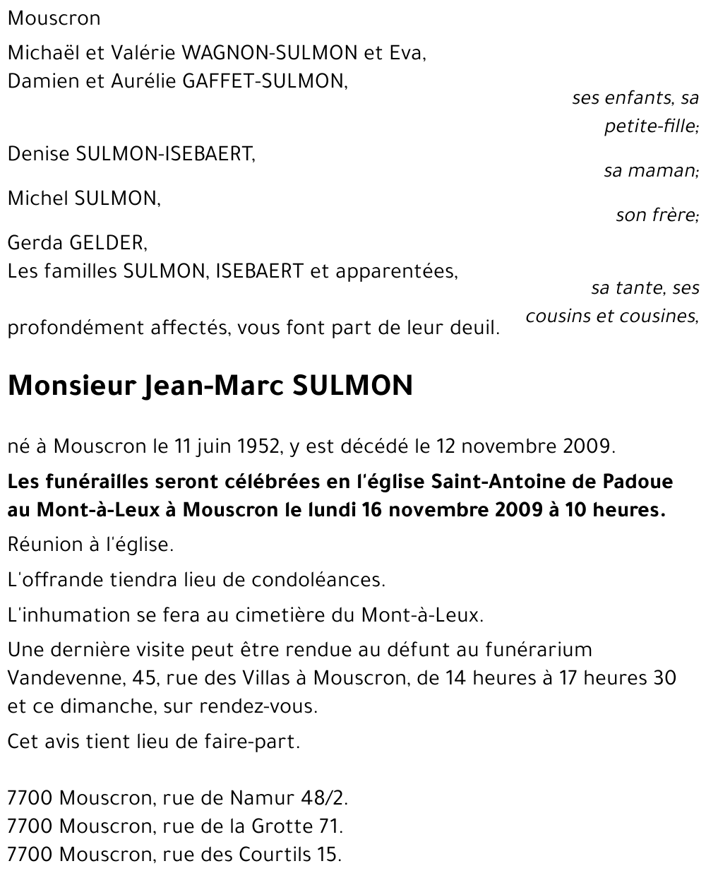 Jean-Marc SULMON