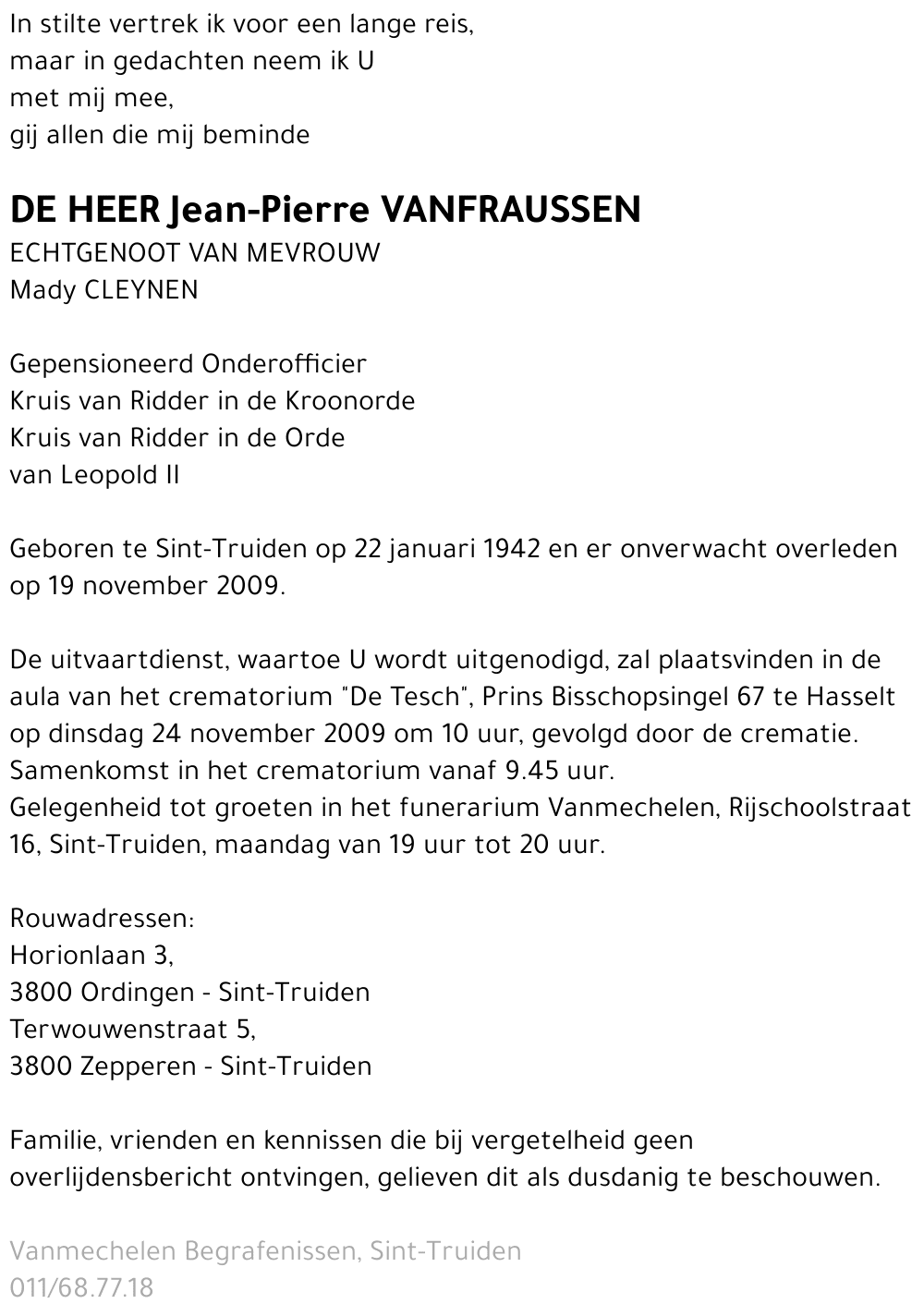 Jean-Pierre Vanfraussen