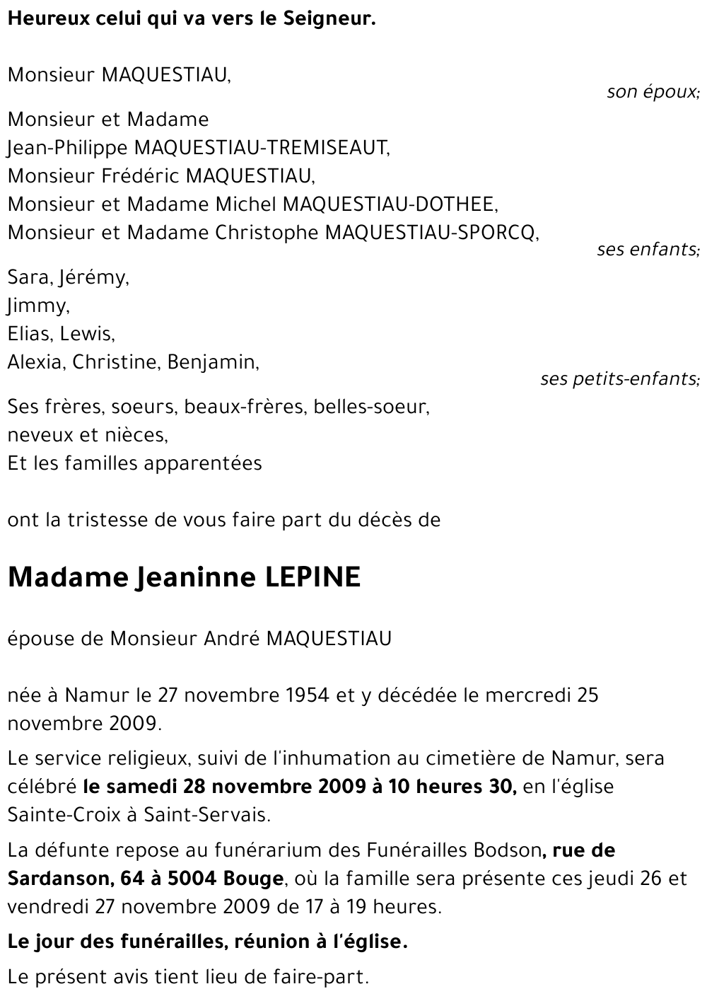 Jeaninne LEPINE
