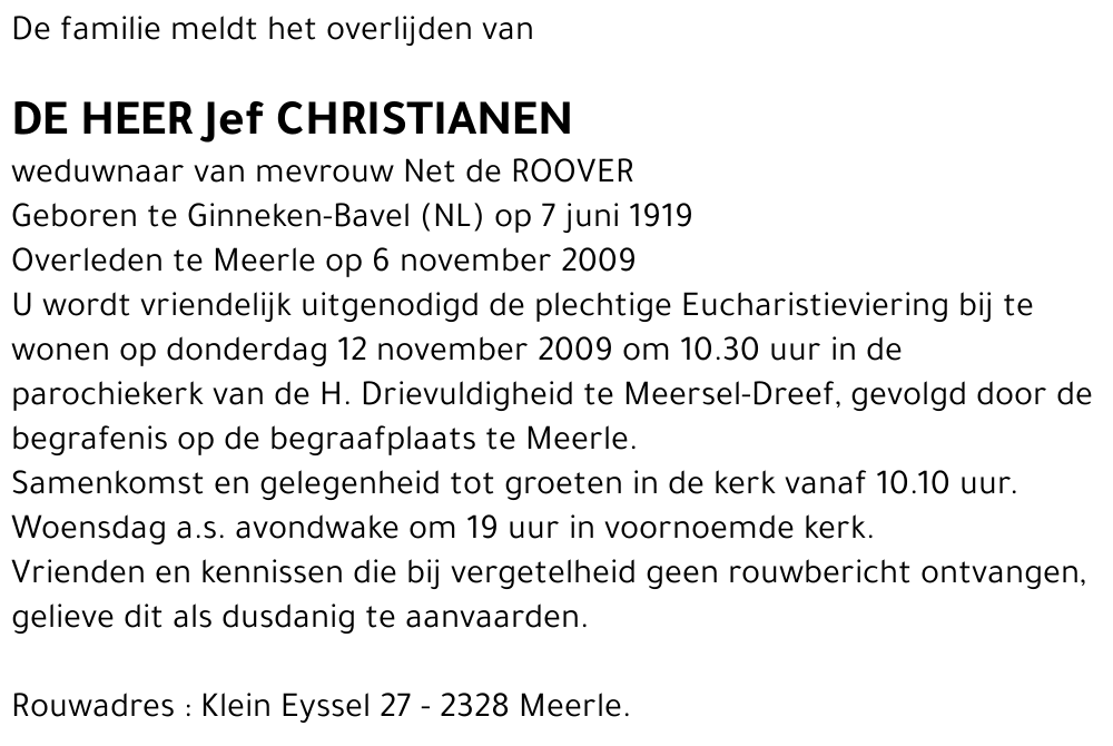 Jef Christianen