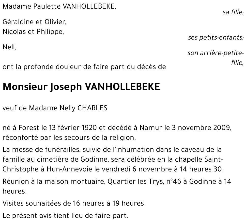 Joseph Vanhollebeke