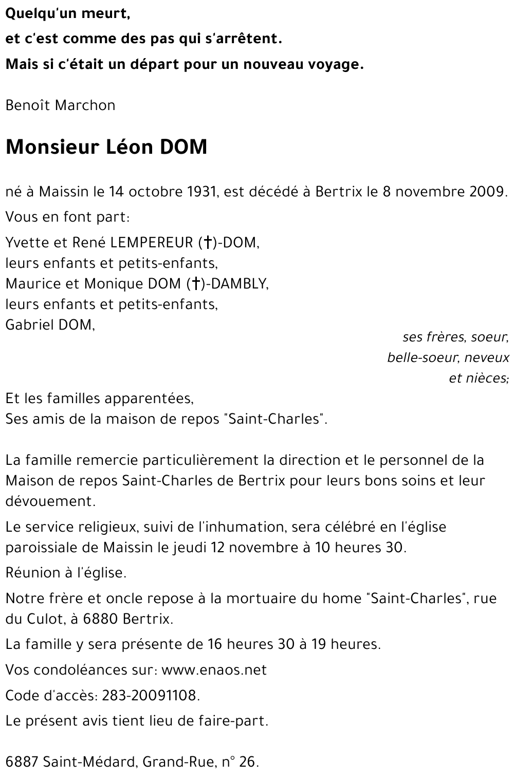 Léon DOM