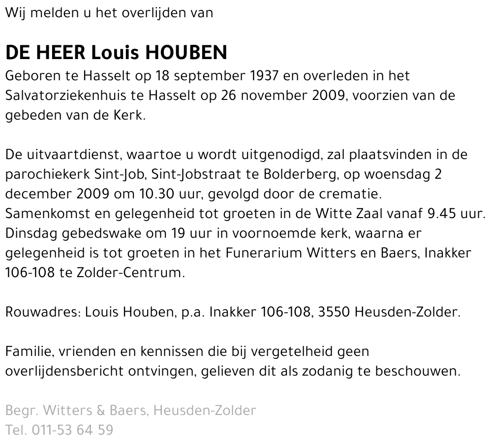 Louis Houben