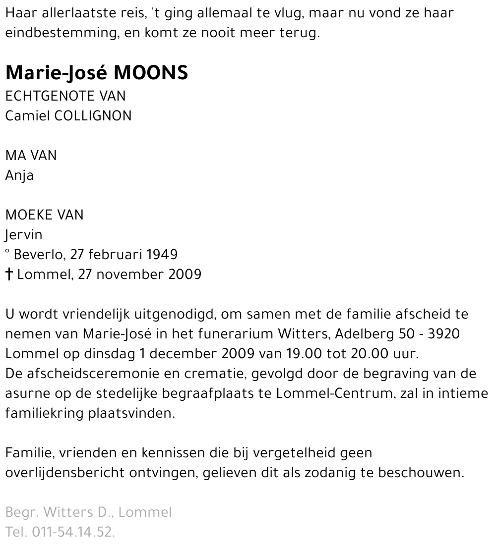 Marie-José Moons