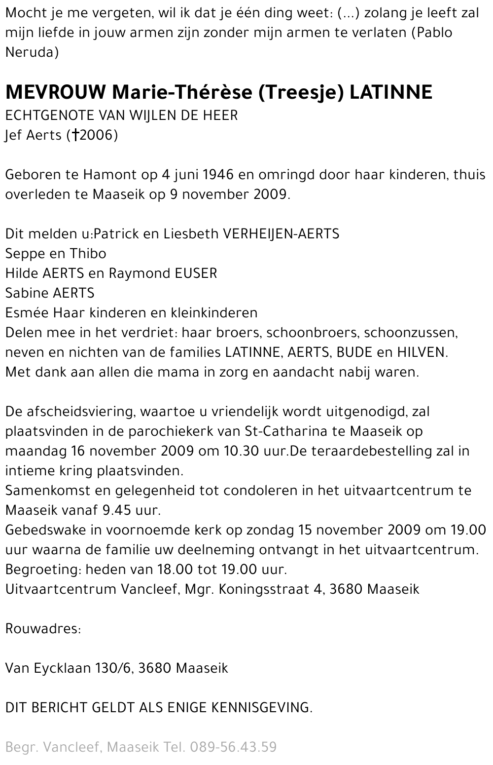 Marie-Thérèse Latinne