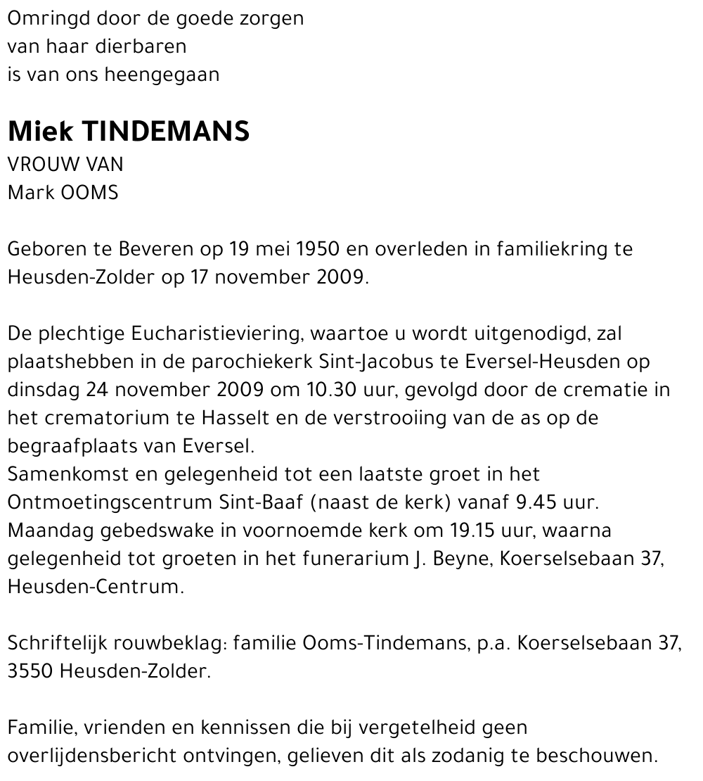 Miek Tindemans