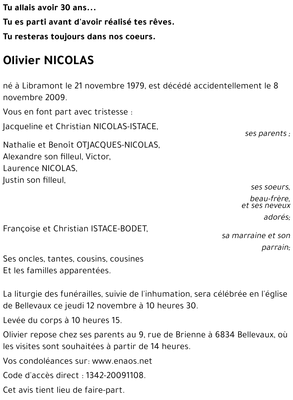Olivier NICOLAS