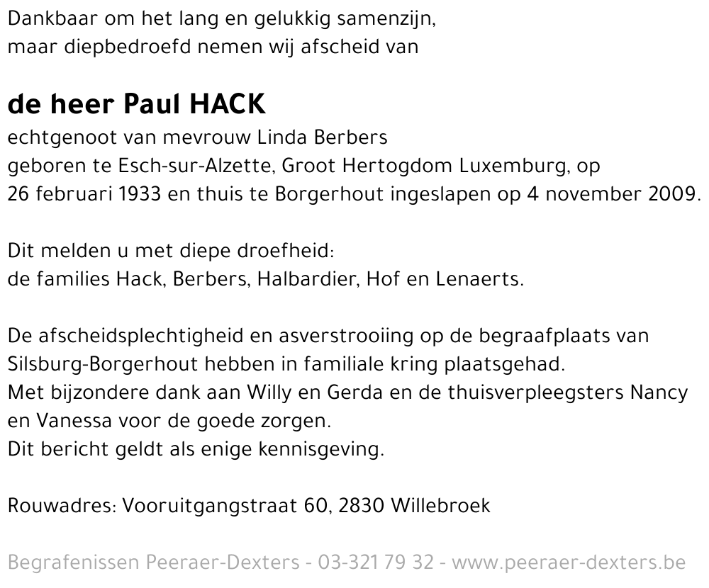Paul Hack