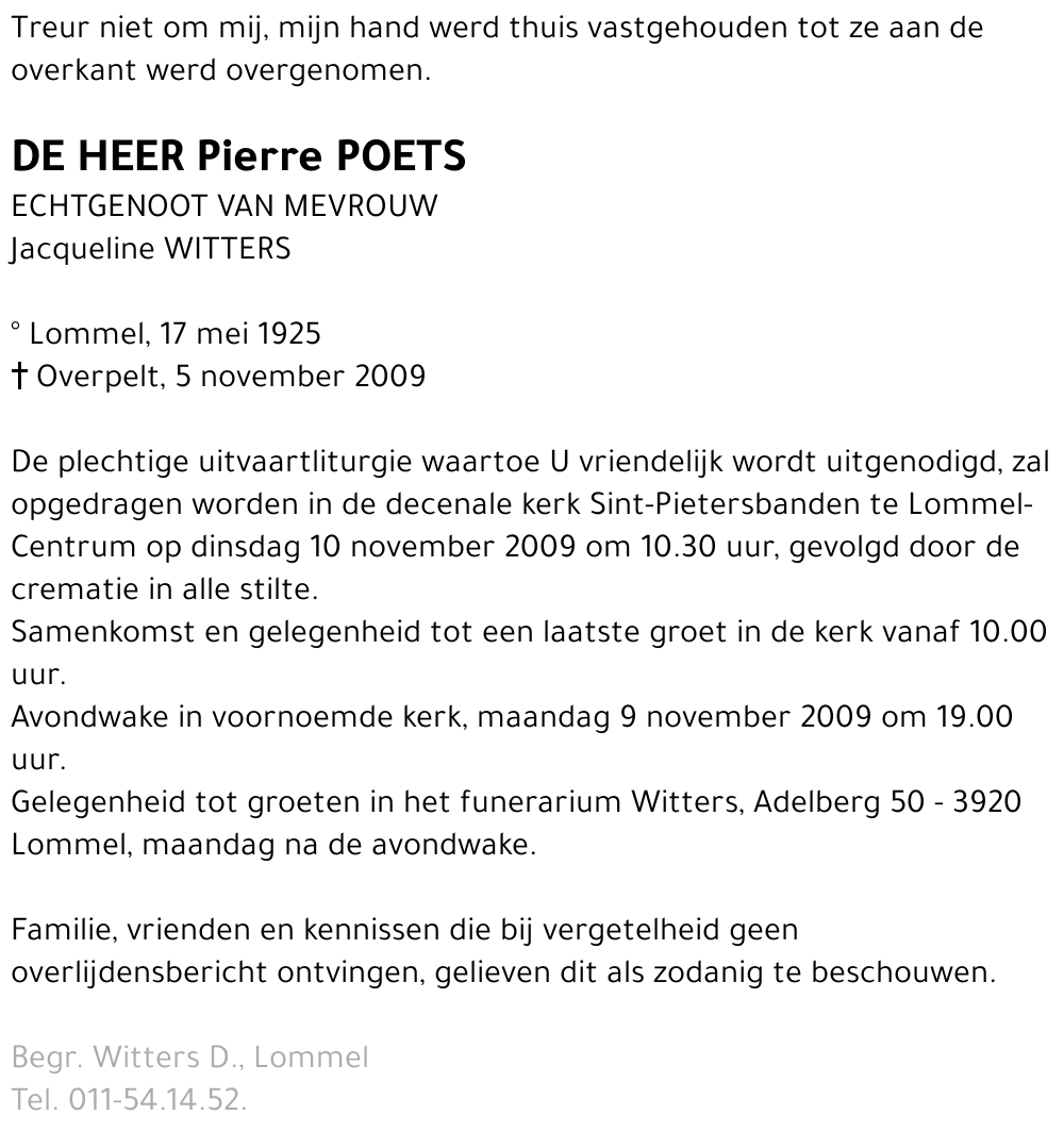 Pierre Poets