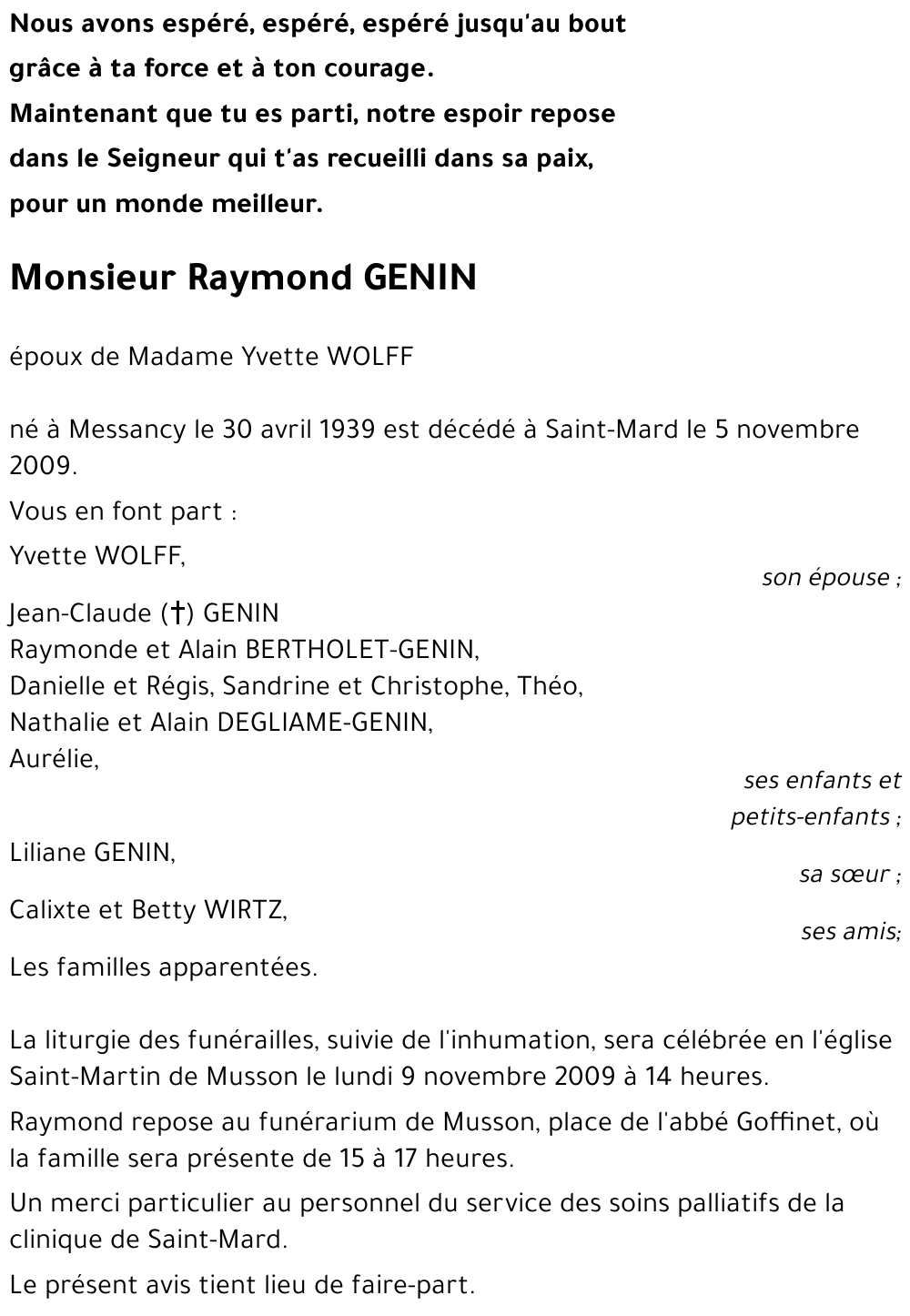 Raymond Genin