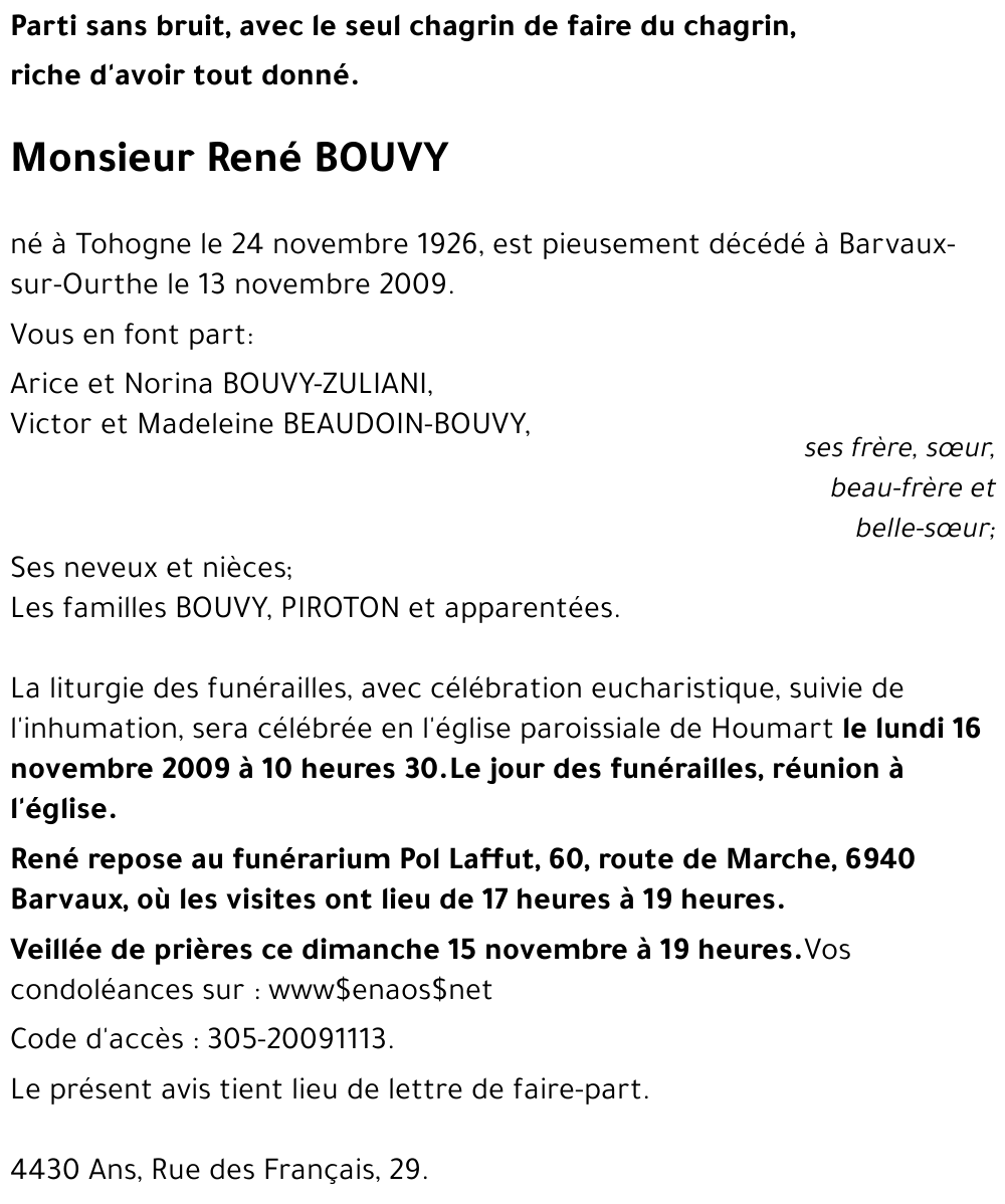 René BOUVY