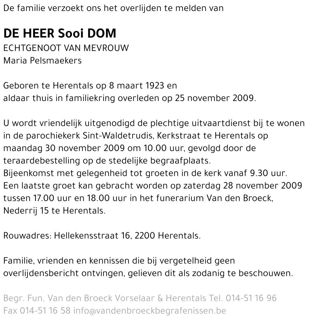 Sooi Dom