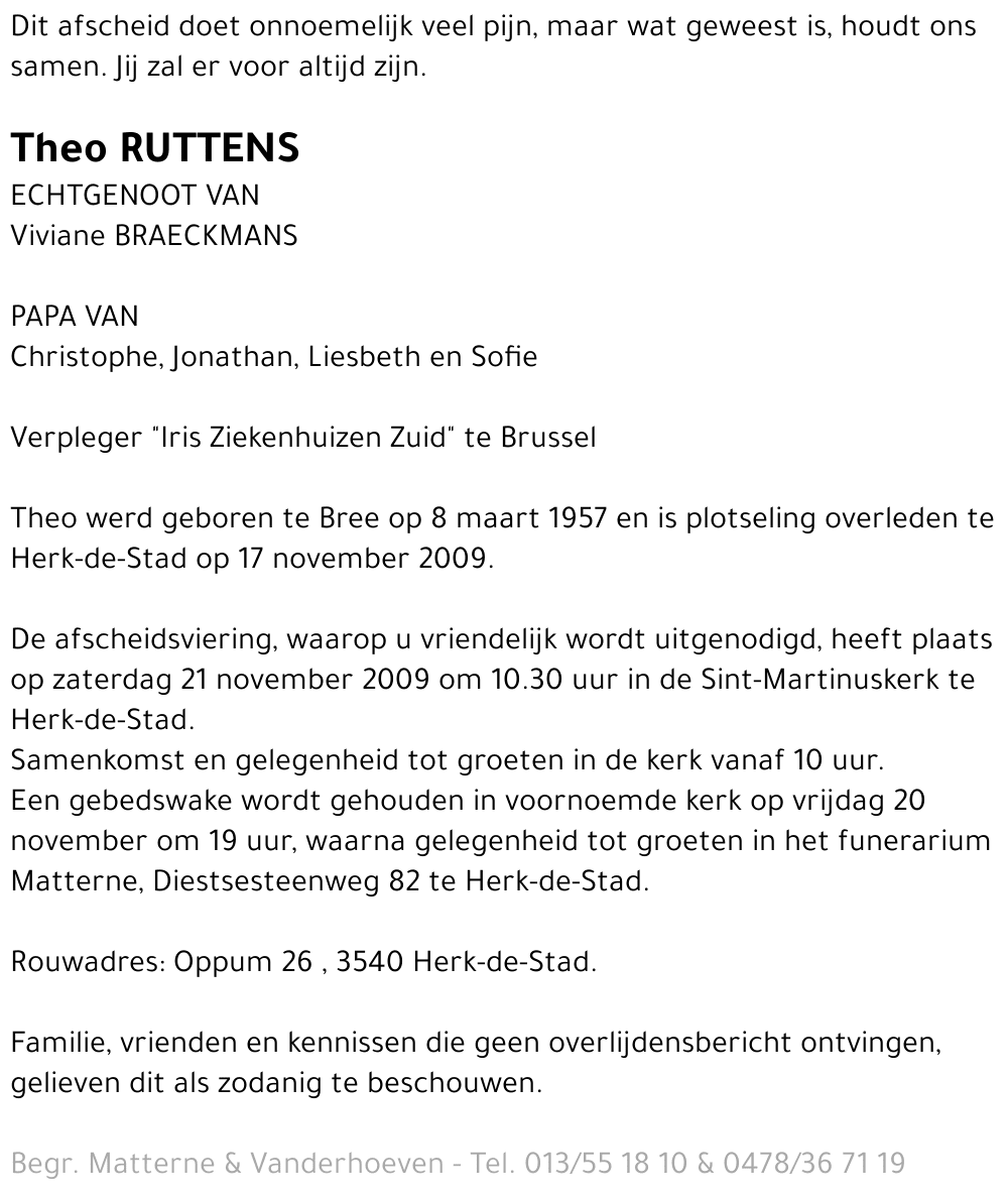 Theo Ruttens