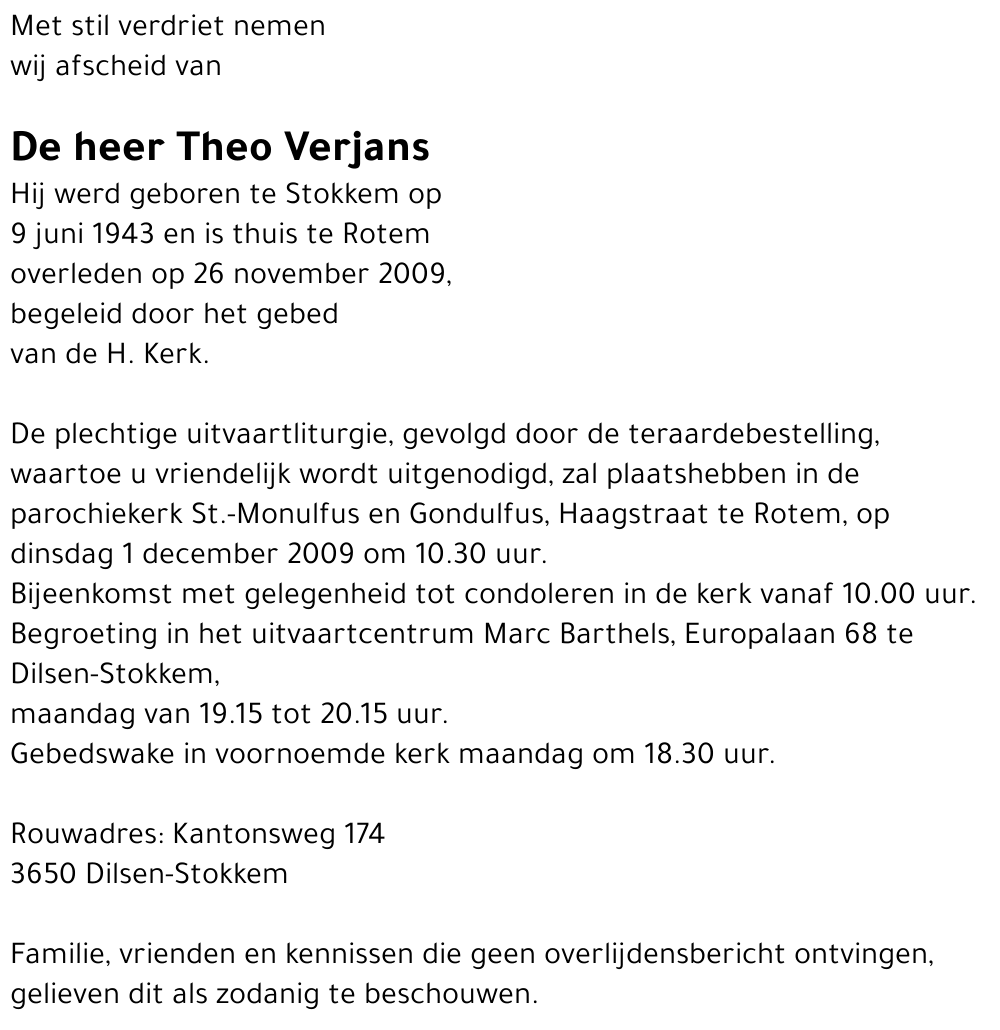 Theo Verjans
