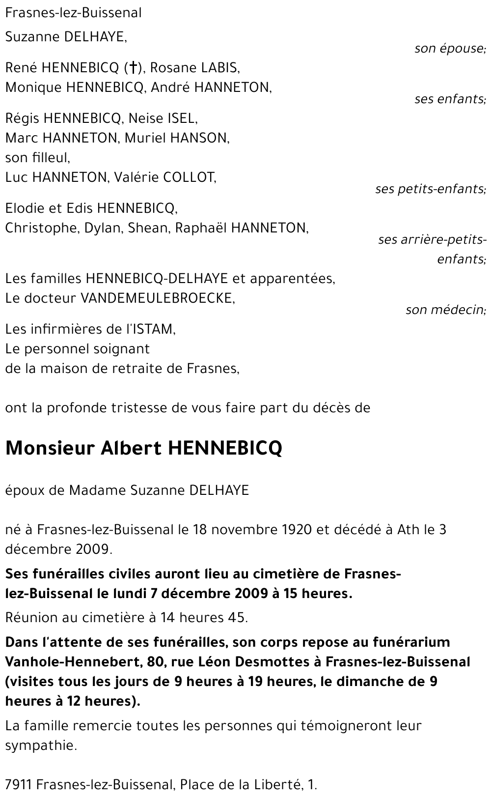 Albert HENNEBICQ