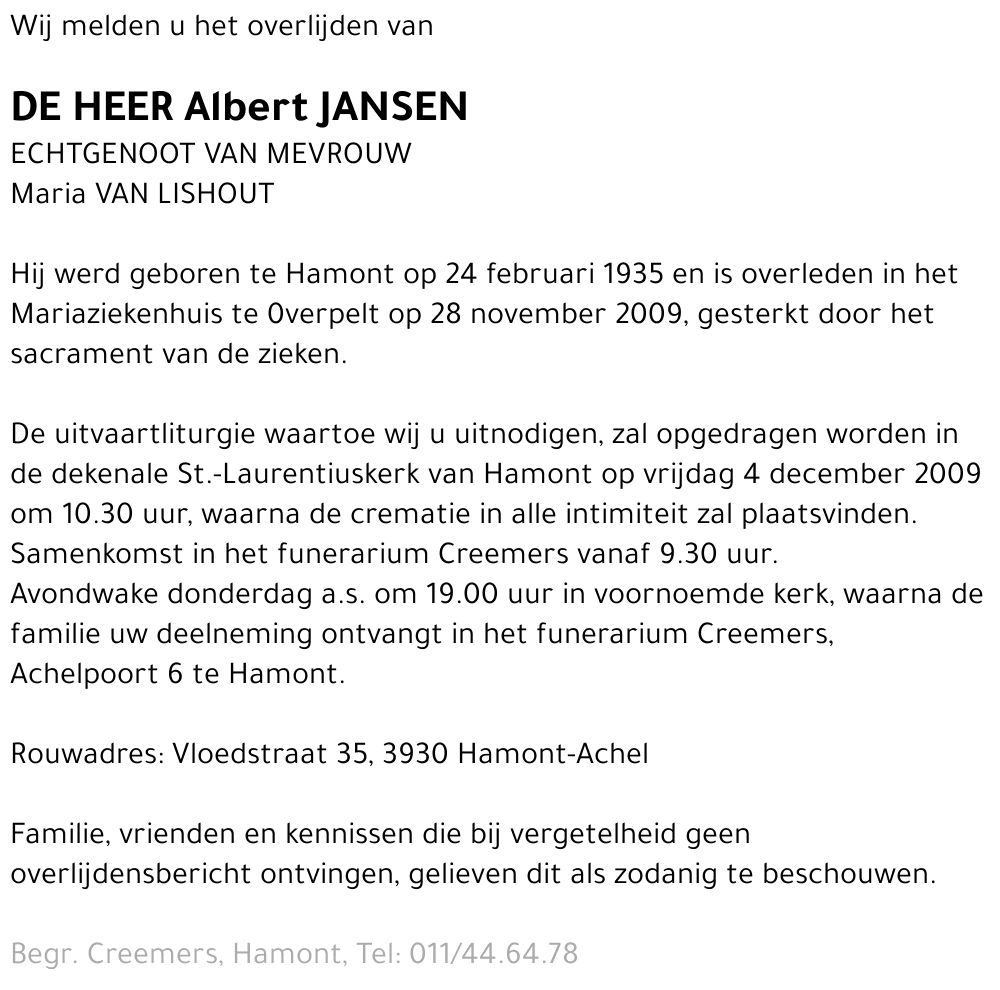 Albert Jansen