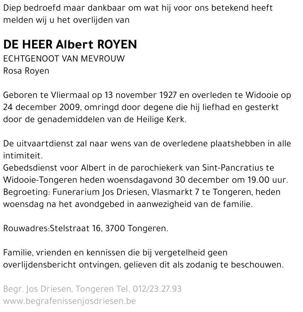 Albert Royen
