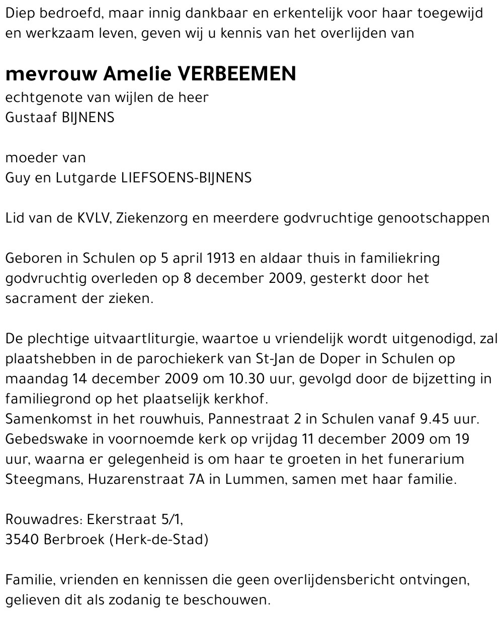 Amelie Verbeemen