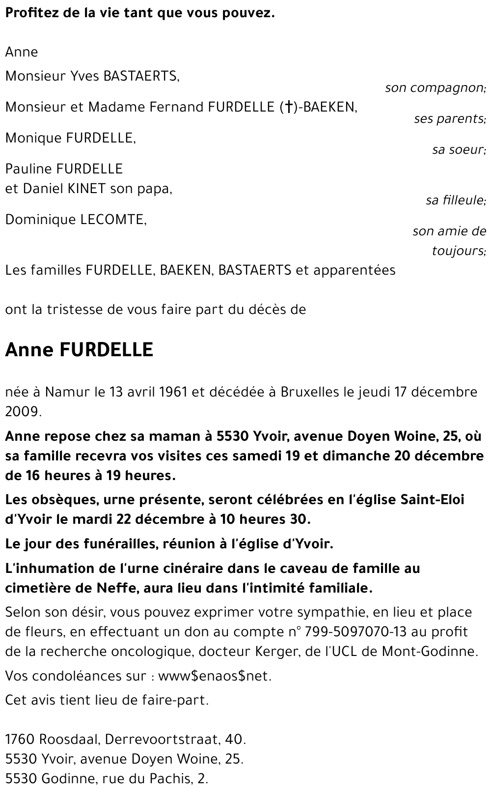 Anne FURDELLE