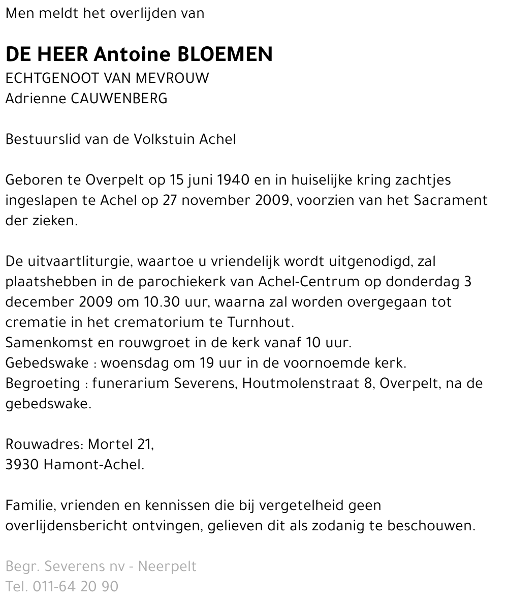 Antoine Bloemen