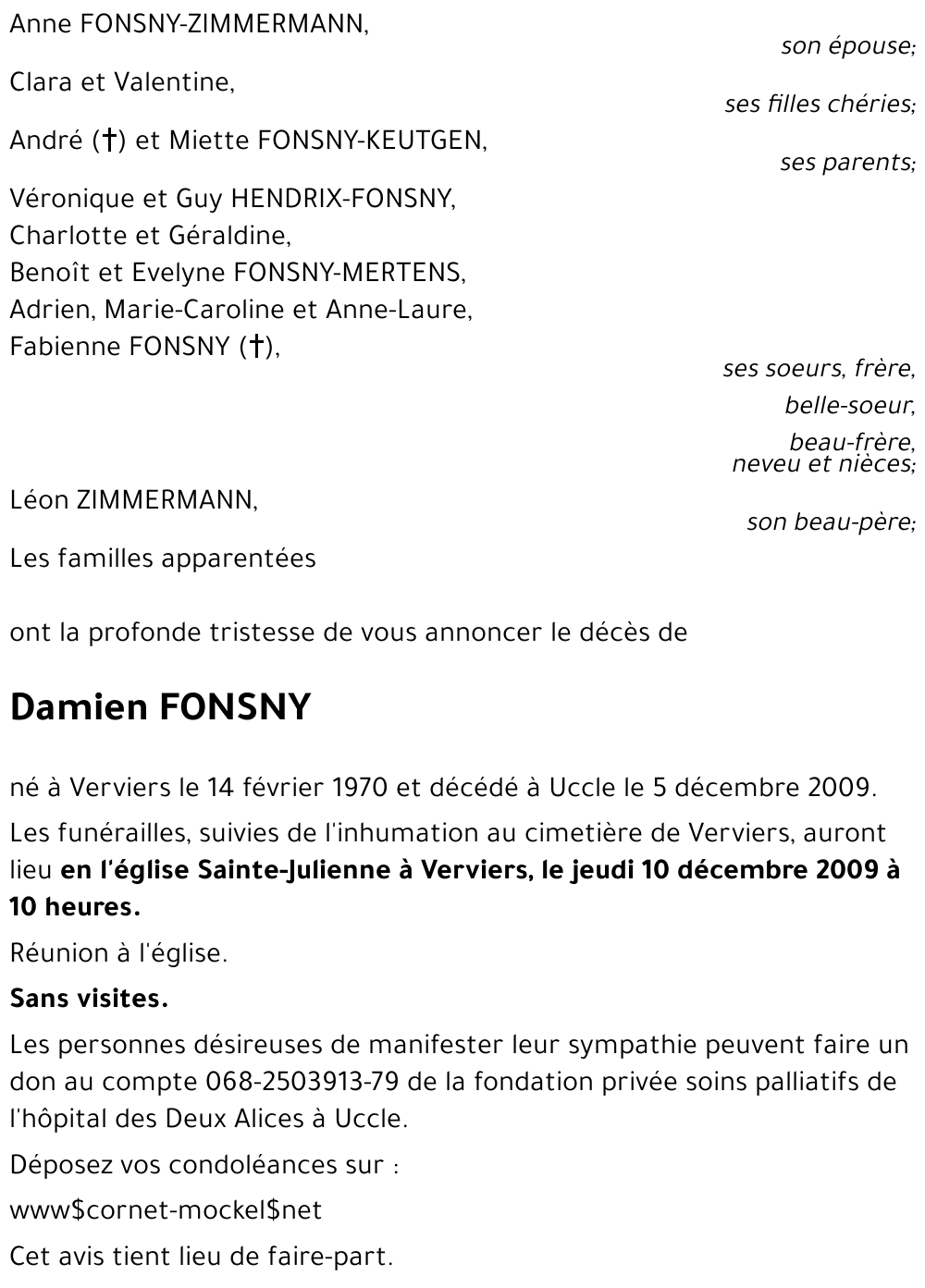 Damien FONSNY