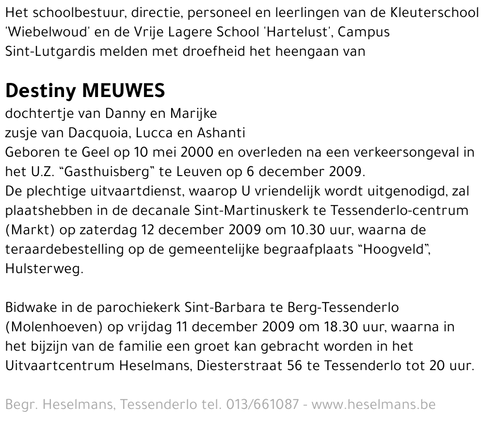 Destiny Meuwes