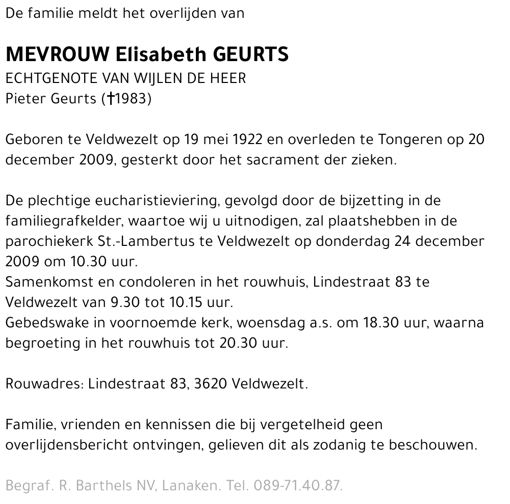 Elisabeth Geurts